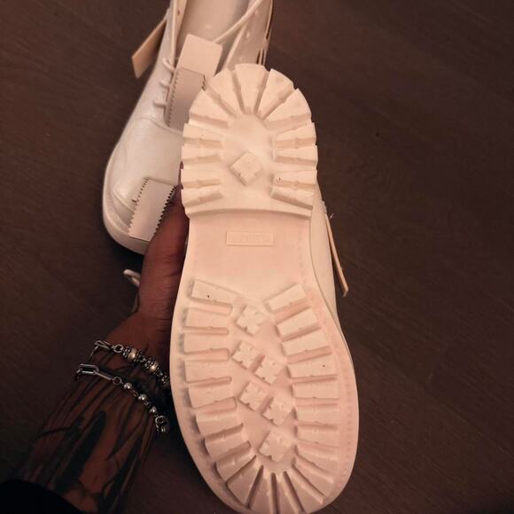 JOHN MOORE + TAKAHIRO MIYASHITA THE SOLOIST RUGGED BOOTS - WHITE - Picture 2 of 8